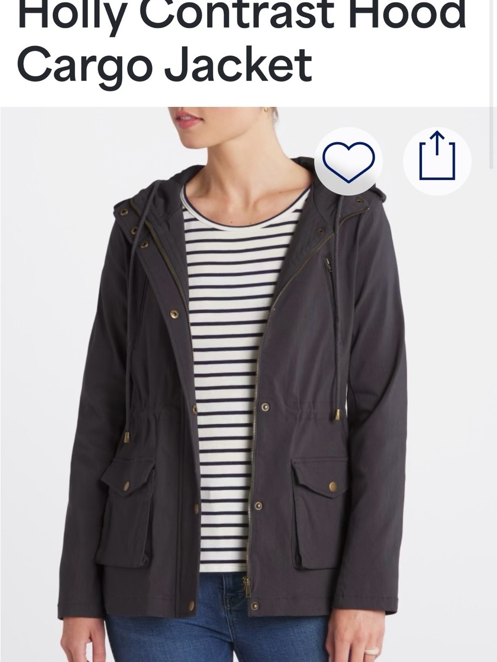 Eden Society Utility Dark Gray Jacket